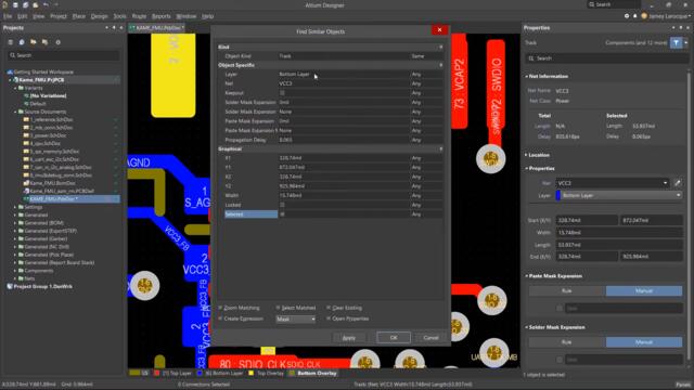 Work Faster Using the Find Similar Objects Tool in Altium Designer