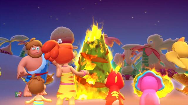 Пожарно откритие забавни видеоклипове за деца - Dinobees