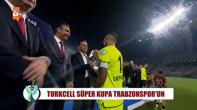 Turkcell Süper Kupa Trabzonspor'un  | Trabzonspor 4 - 0 D.G. Sivasspor (Kupa Töreni)