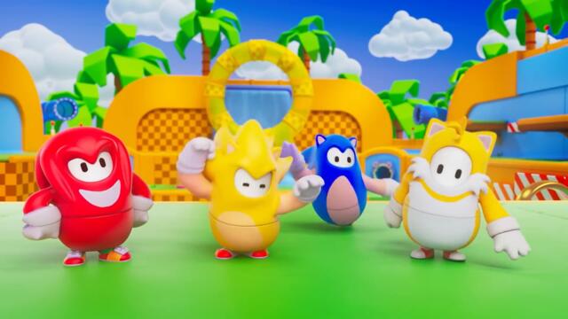 Fall Guys - Sonic's Adventure Event Trailer | PS5 & PS4 Games