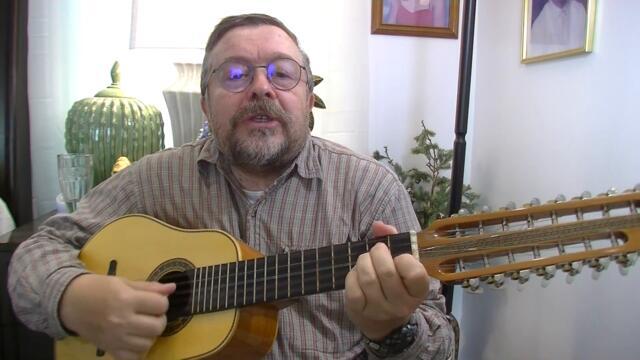 Willard Losinger Performs "Power and the Glory" by Phil Ochs, with Bandolín Accompaniment