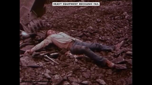 Heavy Equipment Mechanic Dies From Stupidity