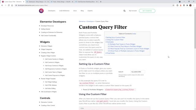 Custom Query Filter [Elementor Pro Tutorial]