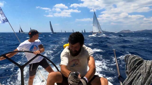 600 мили под ветрилата на Raffica - трейлър на документалния филм за Aegean 600