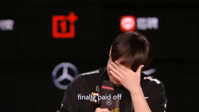 RNG Breathe gets emotional during Worlds Interview