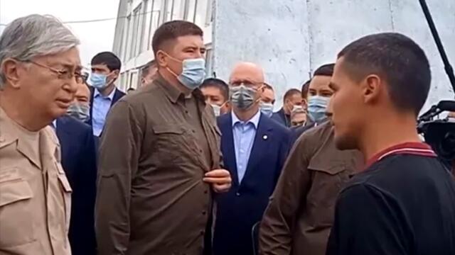 Президент Қостанайда қарапайым тұрғынға өзі барып мәселесін шешуге уәде етті