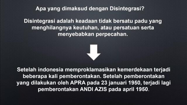 Bahan Ajar Sejarah SMA Kelas XII : Latar Belakang Pemberontakan Andi Azis