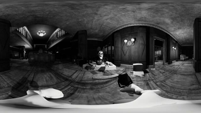 POV: Father... I crave Cheddar FNF Mickey Mouse Animation 360°