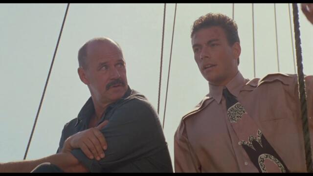DOUBLE IMPACT (1991) | Boat Fight Scene | MGM