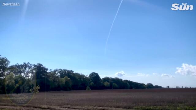 Ukrainians shoot down Russian Kamikaze Drone from Iran trying to attack Mykolaiv