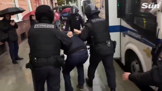 More Russia unrest as fresh protests sweep nation over Ukraine war draft