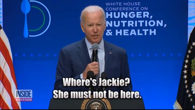 Biden Asks for Dead Congresswoman During Event
