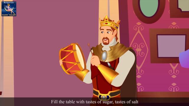 Вълшебният барабан | The Magic Drum in Bulgarian | Bulgarian Fairy Tales.