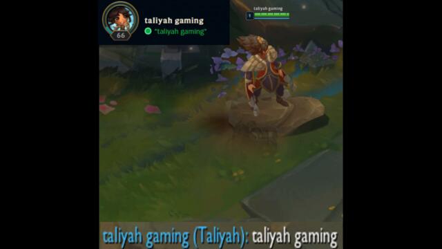 taliyah gaming