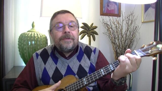 Willard Losinger Performs "The Time has Come" by Seth Bernard, with Baritone Ukulele Accompaniment