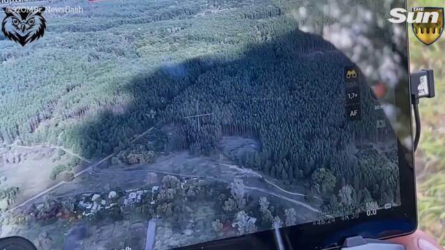 Ukrainian troops use drones pummel Russian forces and positions