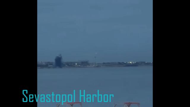 Blasts at Sevastopol Harbor in Crimea -- Admiral Makarov Claimed Sunk, Helicopter Intercepts UUV