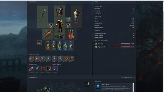 poe.ninja - headings to links