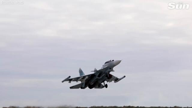 Russian fighter planes launch air strikes at Ukrainian military facilities