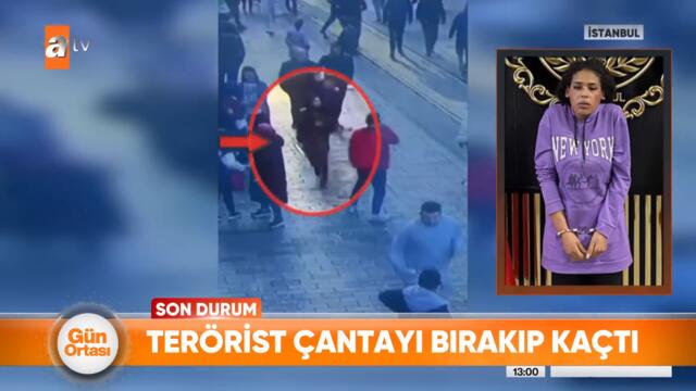 Taksim'i kana bulayan terörist yakalandı! - @atv Haber 14 Kasım 2022
