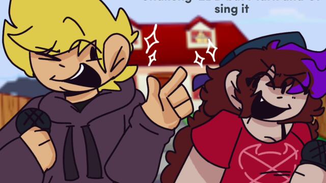 challeng-EDD but mark and GF sing it - fnf/eddsworld au cover