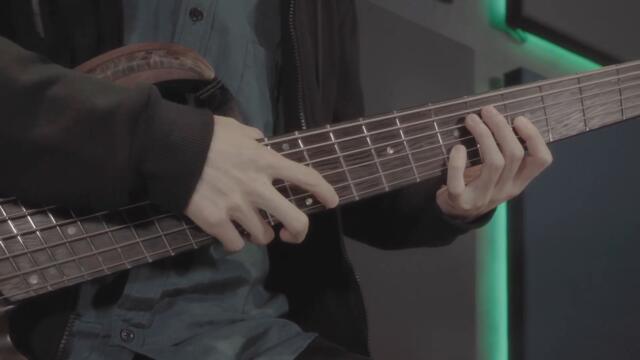 Nevrness - Cloudscape (Official Video) Ι Bass playthrough BTB806MS Instrumental ambient chill music