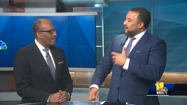 Stan Stovall receives key to Baltimore City