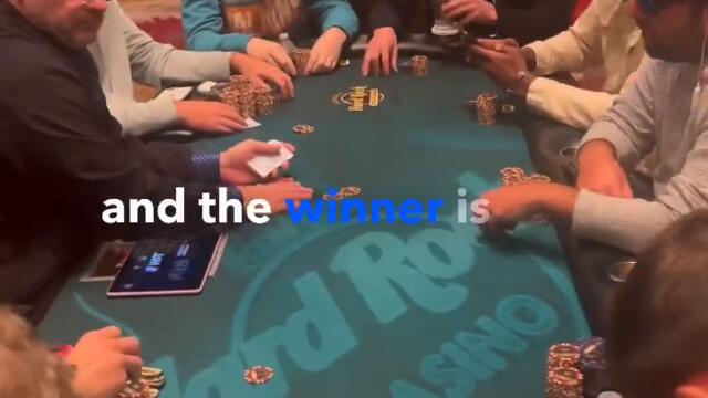 Final table time at the WPT Hard Rock Main Event! #poker #pokerlife #shorts