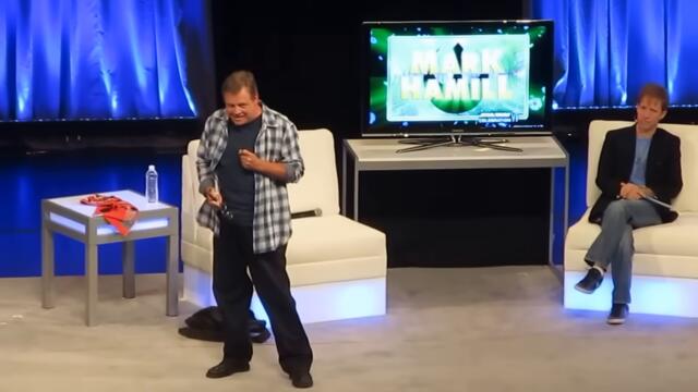 Mark Hamill as The Joker performing Batman's eulogy from Batman the Animated Series
