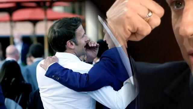 Президент Франции Макрон занервничал и засуетился