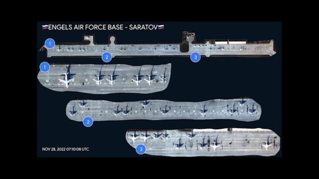 Ukraine Strikes Russia’s Engels Air Force Base – Home to Tu-95, Tu-160 and Tu-22M.