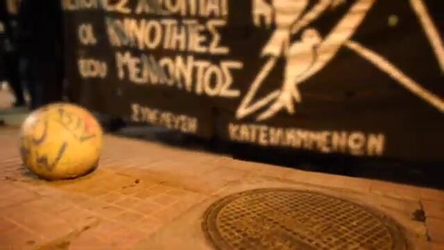 Greece: Scenes from the riot in Exarcheia after a 16-year-old kid was shot in the head by cops