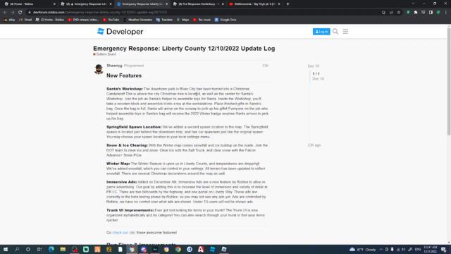 [FULL GUIDE] ER:LC Winter Update!!! (Roblox)