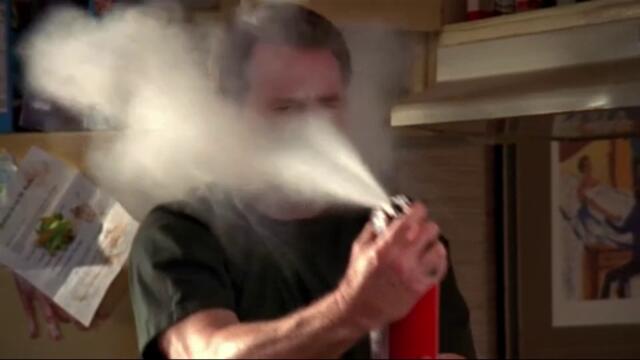 When did your mom get a fire extinguisher