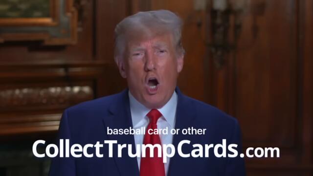 Donald Trump's Collect Trump Cards NFT Commercial