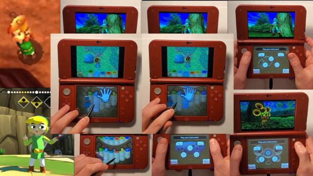 Playing Sleigh Ride Using Every Instrument in Zelda