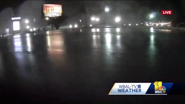 11 News crews check road conditions on icy Thursday morning