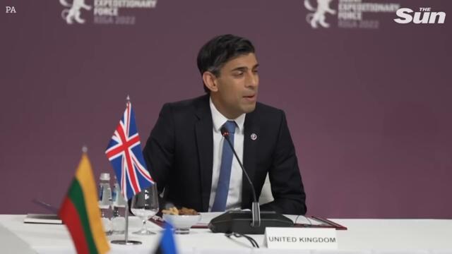 Sunak sets out plans for further Ukraine support