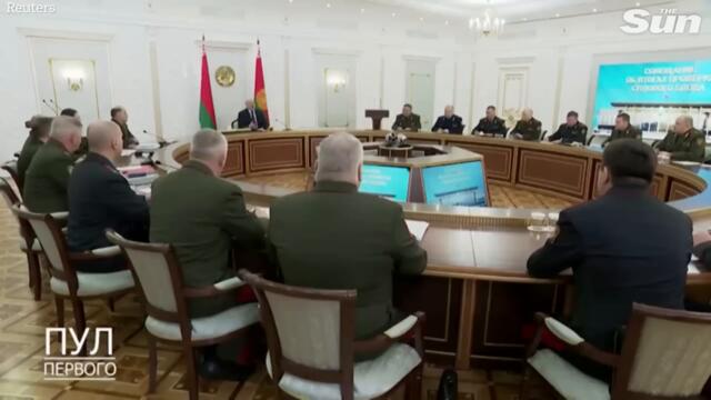 'Want peace? Prepare for war,' Belarus' Lukashenko denies moving troops to border