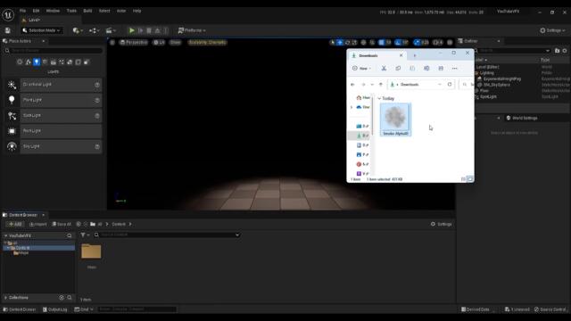 How to create "EXPLOSION" in Unreal Engine 5