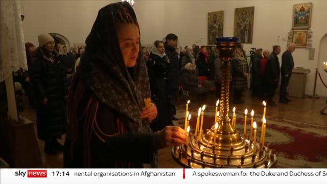 Ukrainians ditch Russian traditions and celebrate Christmas with the West