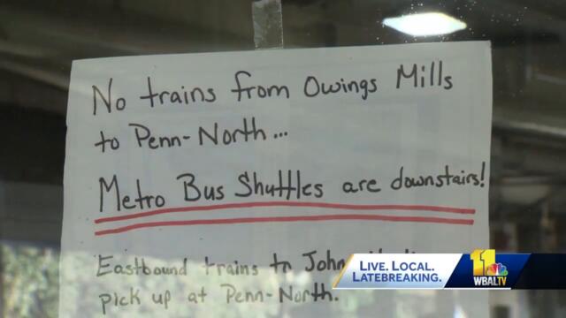 Video shows moments when Metro subway train derailed