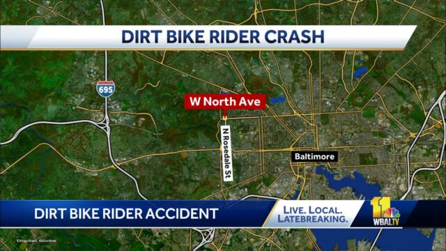 Crash leaves dirt bike rider in critical condition at hospital