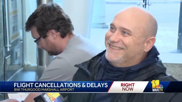 Travelers stuck at BWI-Marshall scramble to find flights