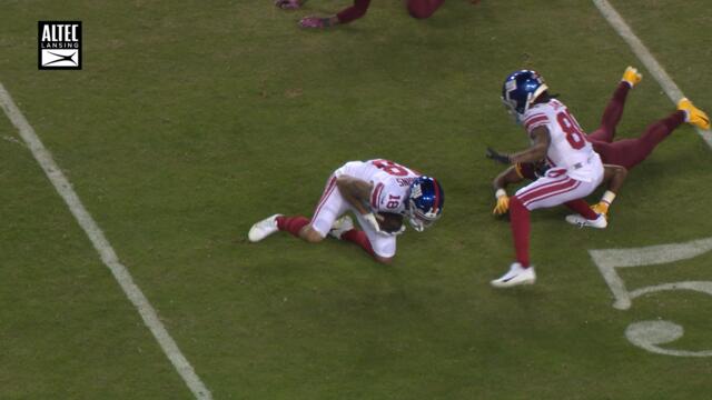 Isaiah Hodgins MIC'D UP 🗣 "Big plays all day!!" | New York Giants