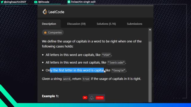 Leetcode 520. Detect Capital - Python