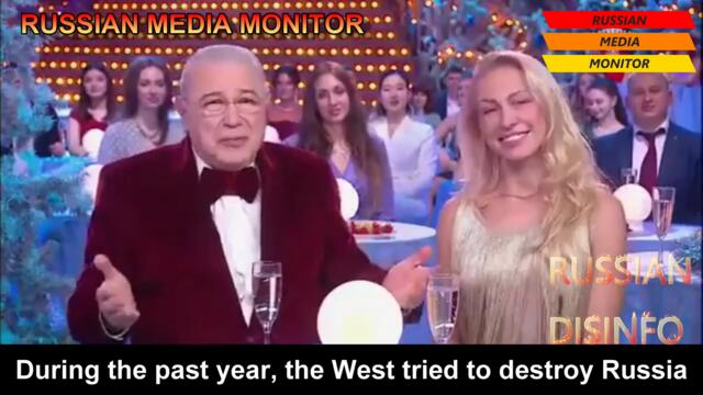 During New Year's show state TV boasts that Russia is enlarging