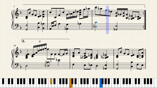 Polka Dots and Moonbeams  - Jazz Standard Jimmy Van Heusen (piano solo sheet music)