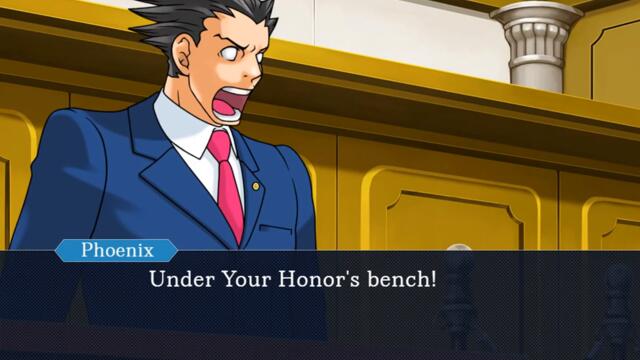 Accusing the Judge of hiding the murder weapon