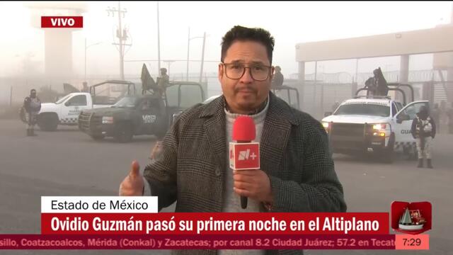 Fuerzas federales custodian Penal del Altiplano por Ovidio Guzmán - Estrictamente Personal